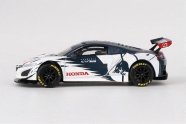 MGT00761-L TSM MINI-GT 1:64 Honda NSX GT3 EVO Red Bull Formula Nurburgring 2023 AlphaTauri Yuki Tsunoda Left-hand drive