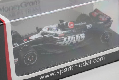 Y379 Spark Sparky 1:64 MoneyGram Haas F1 Team VF24 #27 2024 N. Hulkenberg