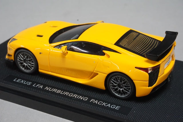 1:43 EBBRO 44638 Lexus LFA Nurburgring Package Orange