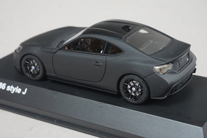 1:43 KYOSHO R43001MKB Toyota 86 Stylist J Matte Black