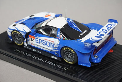 1:43 EBBRO 44180 Honda EPSON NSX Super GT500 2009 #32