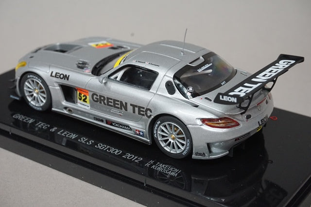 1:43 EBBRO 44747 Mercedes-Benz Greentech & Leon SLS SGT300 2012 #52