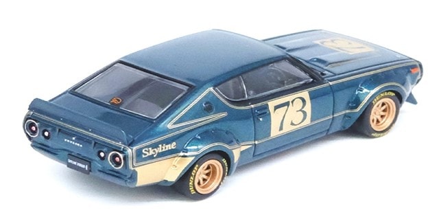 IN64-KPGC110RC-GRN INNO MODELS 1:64 Nissan Skyline 2000 GT-R (KPGC110) Racing Concept Green