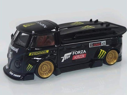 LMLF 1:64 VW Volkswagen T1 Wide-Body Pickup Truck Monster