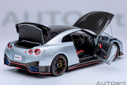 77503 AUTOart 1:18 Nissan GT-R R35 NISMO Special Edition Ultimate Metal Silver