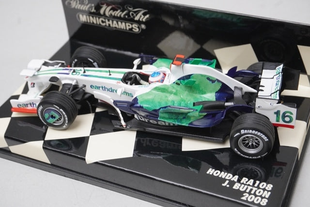 1:43 MINICHAMPS 400080016 Honda RA108 2008 #16