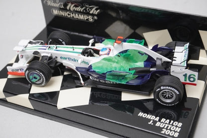 1:43 MINICHAMPS 400080016 Honda RA108 2008 #16