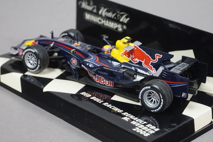 1:43 MINICHAMPS 400080010 Red Bull Racing Renault RB4 2008 #10