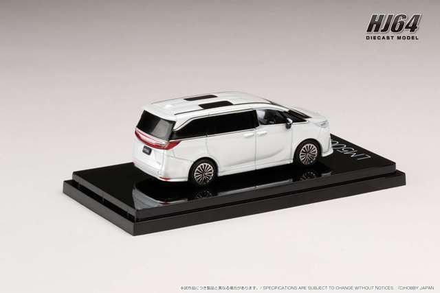 HJ641076AW Hobby JAPAN 1:64 Lexus LM500h (RHD) / 4seats Sonic Quartz