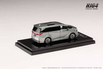 HJ641076AS Hobby JAPAN 1:64 Lexus LM500h (RHD) / 4seats Sonic Titanium