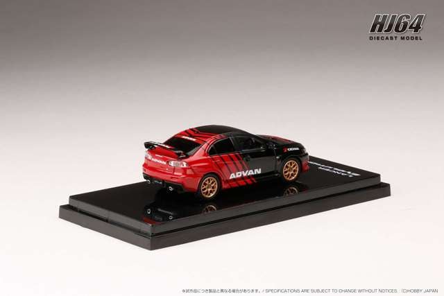 HJ644053AV Hobby Japan 1:64 Mitsubishi LANCER EVOLUTION ‡] YOKOHAMA ADVAN COLOR