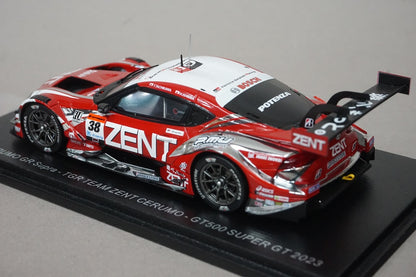 1:43 SPARK SGT062 Toyota ZENT CERUMO GR Supra GT500 Super GT 2023 #38