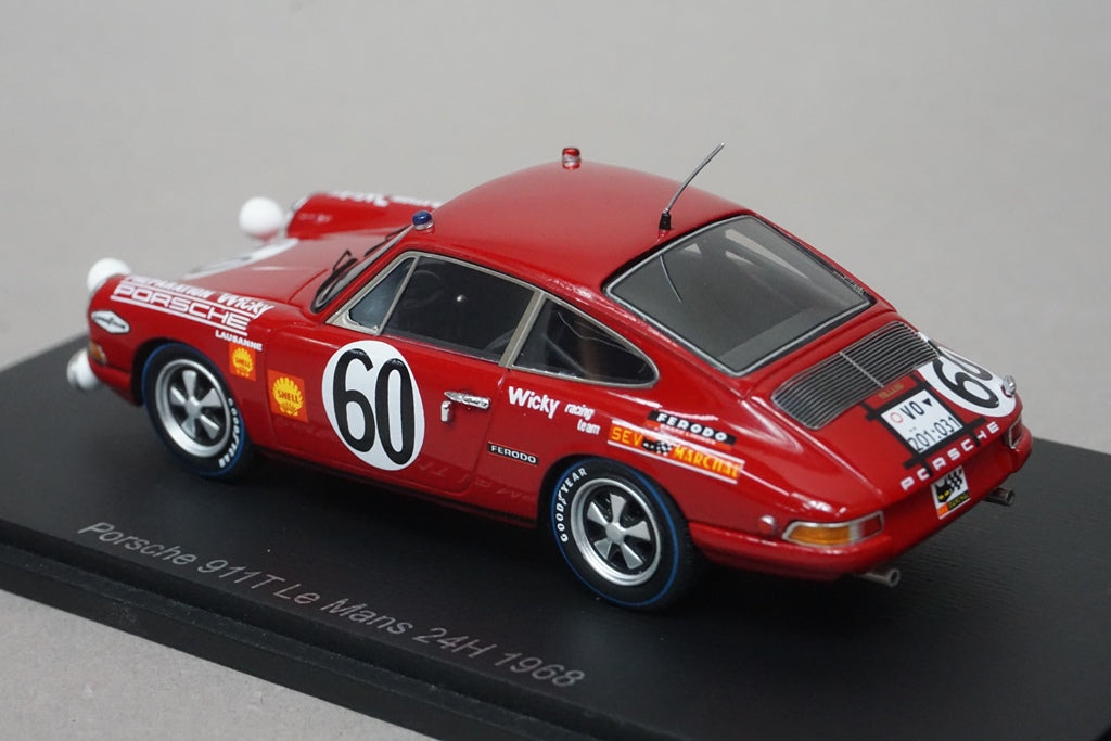 1:43 SPARK S9741 Porsche 911T 24h LM 1968 #60