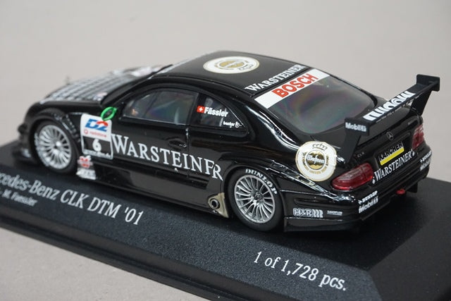 1:43 MINICHAMPS 400013106 Mercedes Benz CLK DTM 2001 #6