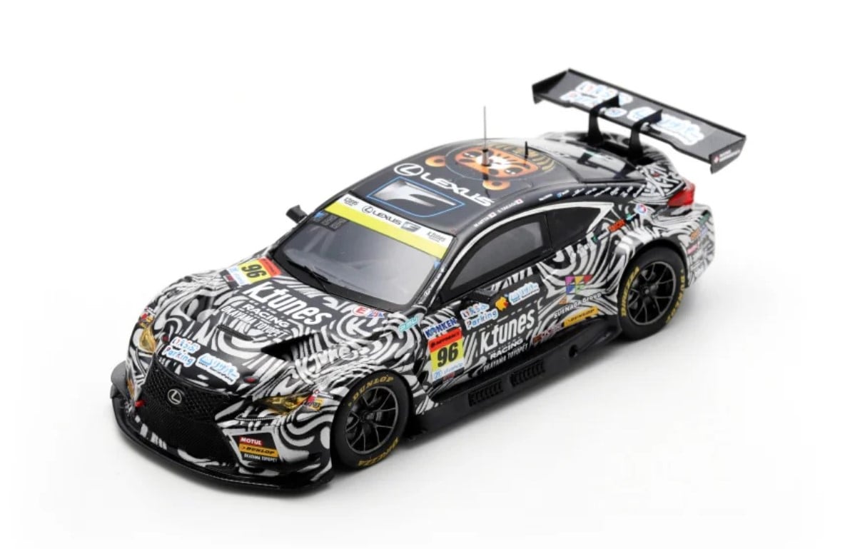 SGT184 Spark 1:43 K-tunes RC F GT3 K-tunes Racing GT300 SUPER GT 2024 M. Nitta S. Takagi model car