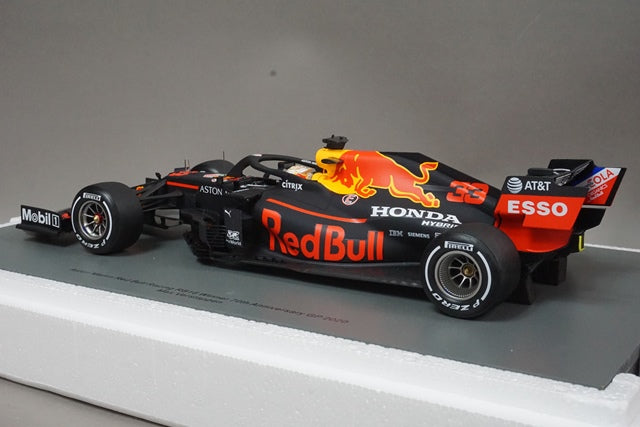 1:18 SPARK 18S486 Aston Martin Red Bull Racing RB16 70th Anniversary GP Winner 2020 #33