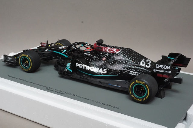 1:18 SPARK 18S566 Mercedes AMG F1 W11 EQ Performance Sakhir GP 2020 #63