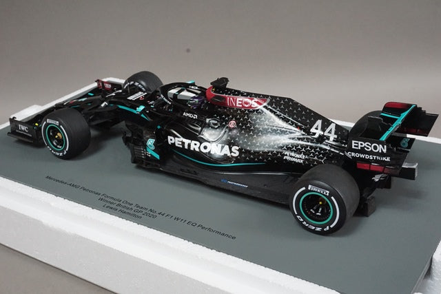 1:18 SPARK 18S483 Mercedes AMG F1 W11 EQ Performance British GP winner 2020 #44 Lewis Hamilton