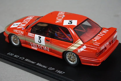 1:43 SPARK SA032 BMW E30 M3 Macau GP winner 1987 #3