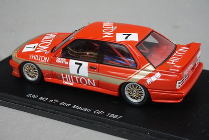 1:43 SPARK SA033 BMW E30 M3 Macau GP 1987 #7