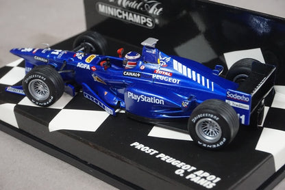 1:43 MINICHAMPS 430980011 Prost Peugeot AP01 #11 O.Panis