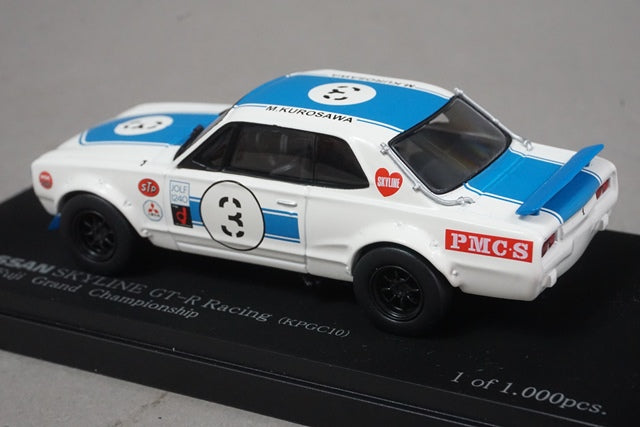 1:43 RAI'S H7437103 Nissan Skyline GT-R RACING (KPGC10) FUJI Grand Champion 1971 #3