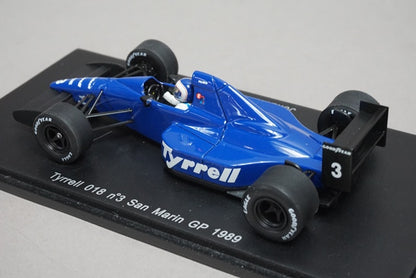 1:43 SPARK S1642 Tyrrell 018 San Marino GP 1989 #3