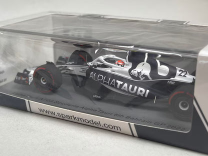 1:43 SPARK S8527 Alfatauri AT03 Bahrain GP 2022 #22 Yuki Tsunoda