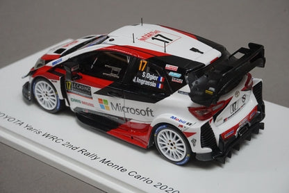 1:43 SPARK S6551 Toyota Yaris WRC Rally Monte Carlo 2020 #17