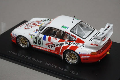 1:43 SPARK S4445 Porsche 911 GT2 Evo 24h LM 1995 #36