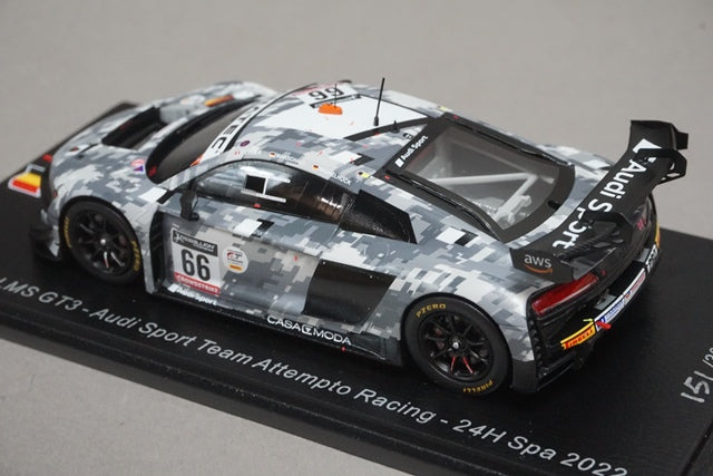 1:43 SPARK SB506 Audi R8 LMS GT3 24h SPA 2022 #66