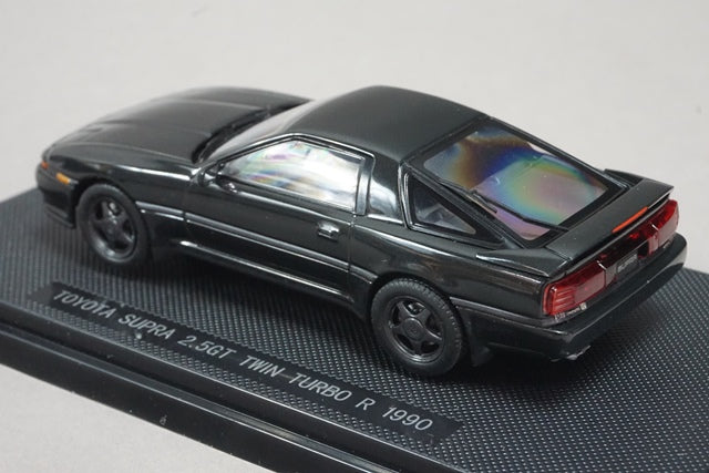 1:43 EBBRO 43774 Toyota Supra 2.5GT Twin Turbo R 1990 Dark Green