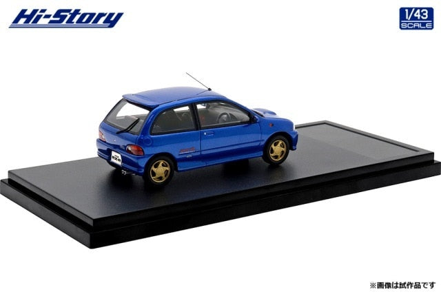 HS463SP Hi-story 1:43 Subaru VIVIO RX-R 4WD 1993 Customized Metallic Blue