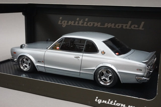 1:18 ignition model IG0743 Nissan Skyline 2000 GT-R (KPGC110) Silver