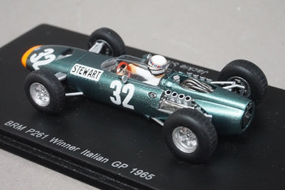 1:43 SPARK S4247 BRM P261 Italian GP Winner 1965 #32 Jackie Stewart