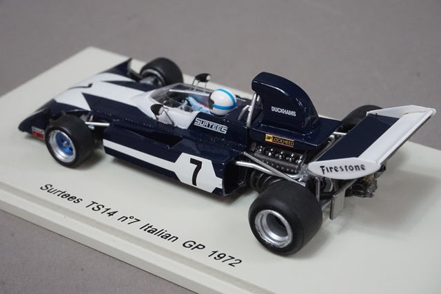 1:43 SPARK S4000 Surtees TS14 Italian GP 1972 #7 John Surtees