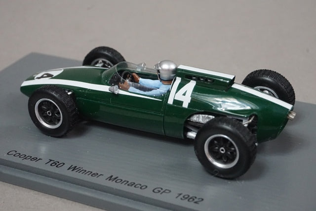 1:43 SPARK S4802 Cooper T60 Monaco GP Winner 1962 #14