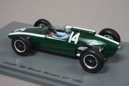 1:43 SPARK S4802 Cooper T60 Monaco GP Winner 1962 #14