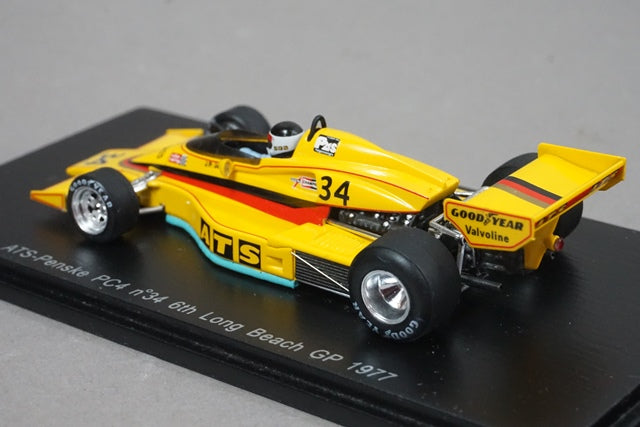 1:43 SPARK S3371 ATS-Penske PC4 Long Beach GP 1977 #34 Jean-Pierre Jarier