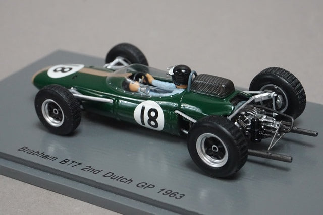 1:43 SPARK S5250 Brabham BT7 Dutch GP 1963 #18 Dan Gurney