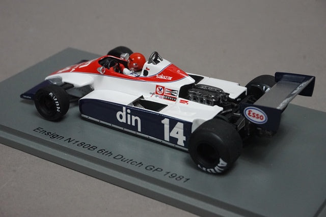 1:43 SPARK S3948 Ensign N180B Dutch GP 1981 #14