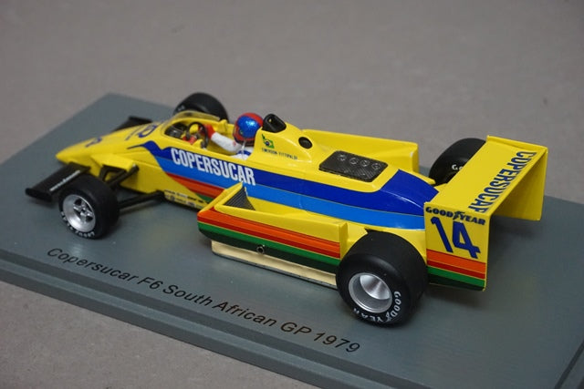 1:43 SPARK S3936 Copersucar F6 South African GP 1979 #14 Emerson Fittipaldi