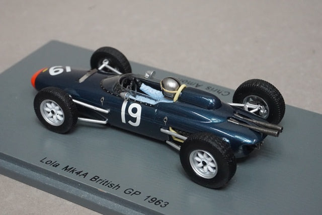 1:43 SPARK S4820 Lola Mk4A British GP 1963 #19 Chris Amon