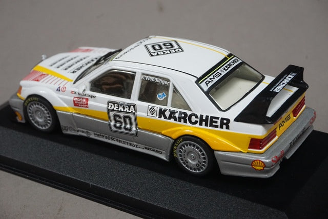 1:43 MINICHAMPS 3130 Mercedes 190 E Evo 2 AMG-Karcher Wendlinger #60