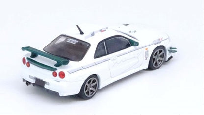 R34VS-MINES INNO Models 1:64 Nissan Skyline GT-R R34 V-Spec Tuned by "MINE'S"