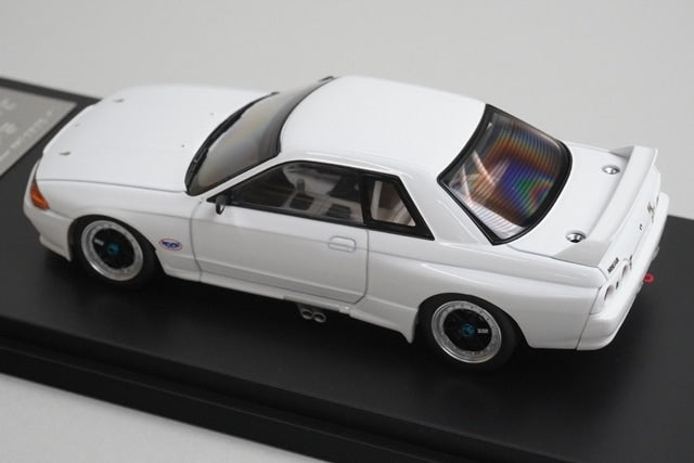 1:43 HPI 8022 Nissan Skyline GT-R Group A Racing White model car