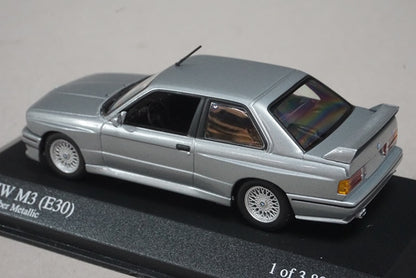 1:43 MINICHAMPS 430020302 BMW M3 (E30) 1987 Silver