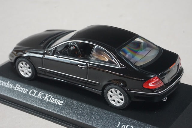 1:43 MINICHAMPS 400031421 Mercedes-Benz CLK Coupe 2002 Black