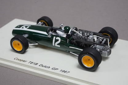 1:43 SPARK S4806 Cooper T81B Dutch GP 1967 #12 Jochen Rindt