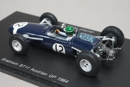 1:43 SPARK S4335 Brabham BT11 Austrian GP 1964 #12 Jochen Rindt